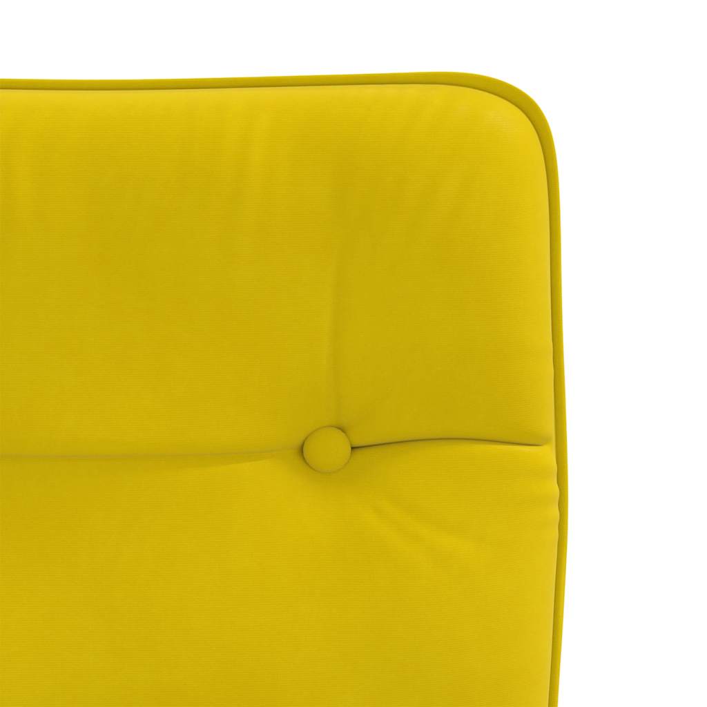 Spisestuestole 2 stk. Yellow Velvet