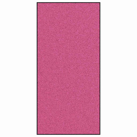 Fußmatte Rosa und Schwarz 120 x 250 cm Polyamid und PVC