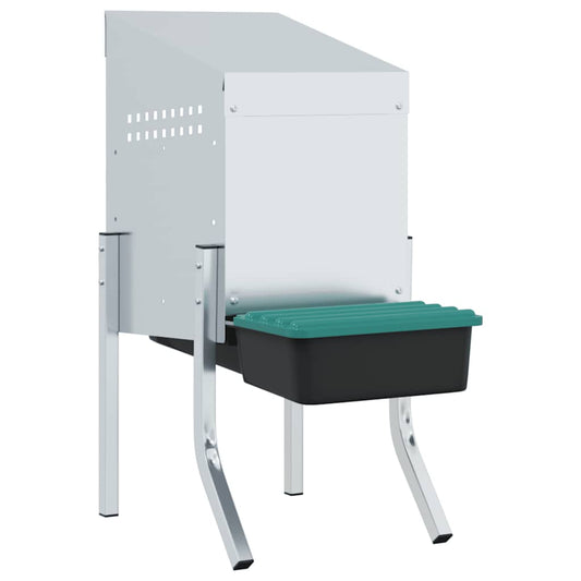 Hühner-Nistkasten 1 Abteil mit Beinen Verzinkter Stahl