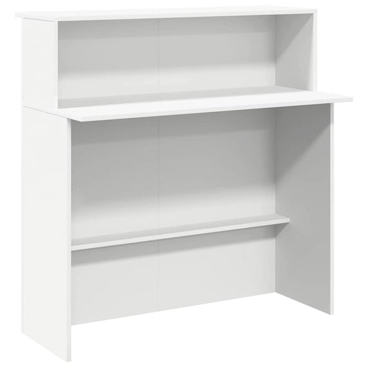 Empfangstresen Weiß 100 x 50 x 103,5 cm Holzwerkstoff