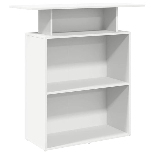 Empfangstresen Weiß 100 x 40 x 104 cm Holzwerkstoff