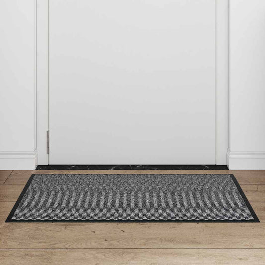 Antracit dørmåtte 60x90 cm