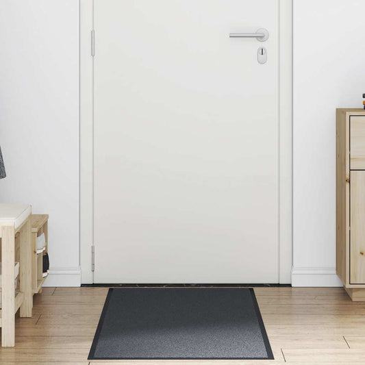 Antracit dørmåtte 60x180 cm