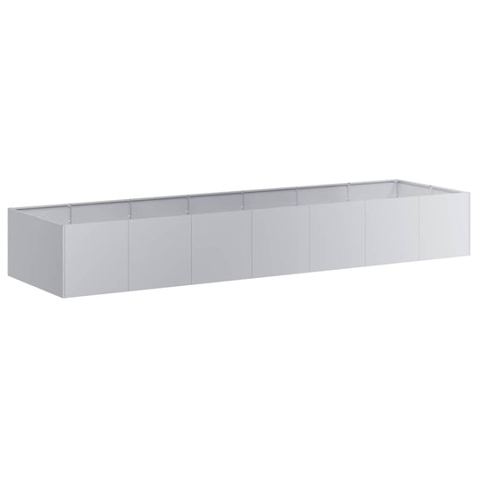 Pflanzkübel 280x80x40 cm Verzinkter Stahl