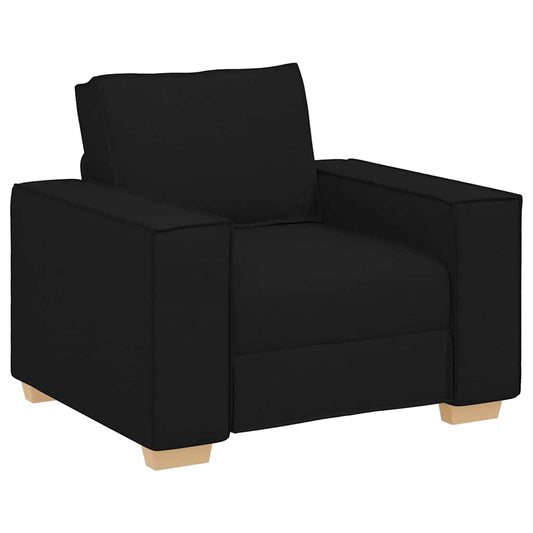 Sofa Stuhl Schwarz 60 cm Stoff