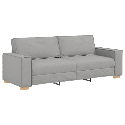 3-Sitzer-Sofa Wolkengrau 180 cm Stoff