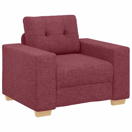 Sofa-Sessel Weinrot 60 cm Stoff