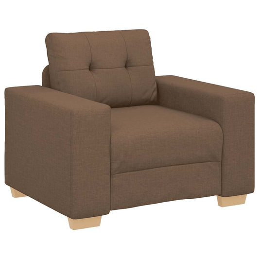 Sofa-Sessel Braun 60 cm Stoff