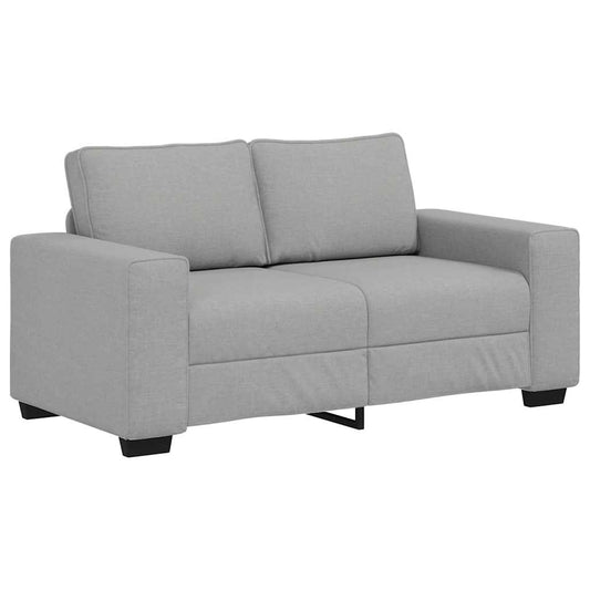 2-Sitzer-Sofa Wolkengrau 120 cm Stoff