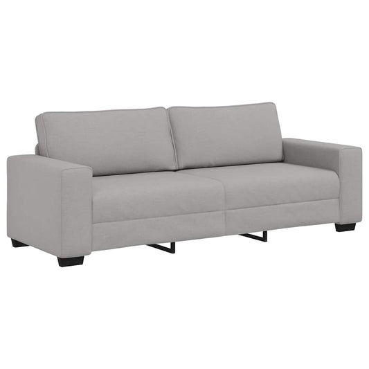 3-Sitzer-Sofa Wolkengrau 180 cm Stoff