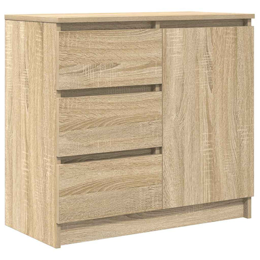 Sideboard mit Schublade Sonoma-Eiche 71x35x65 cm Holzwerkstoff