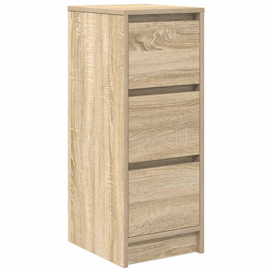 Sideboard Sonoma-Eiche 29,5x34x76 cm Holzwerkstoff
