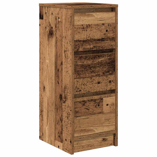 Sideboard Altholz-Optik 29,5x34x76 cm Holzwerkstoff