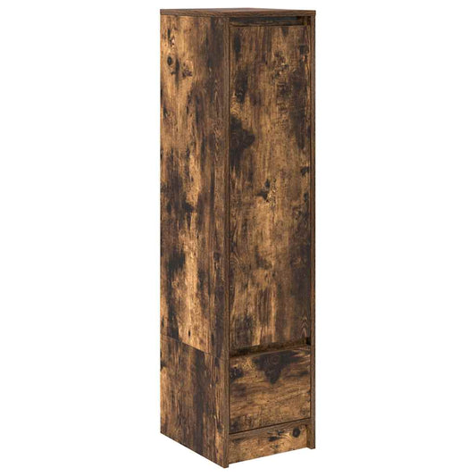 Highboard Räuchereiche 29,5x34x119,5 cm Holzwerkstoff
