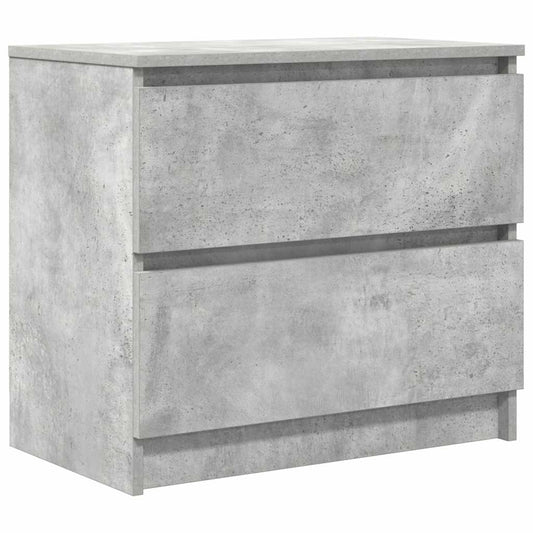 TV-Schrank Betongrau 60x35x54 cm Holzwerkstoff