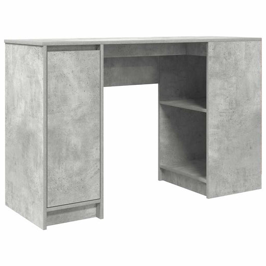 Schreibtisch Betongrau 120x42x76 cm Holzwerkstoff