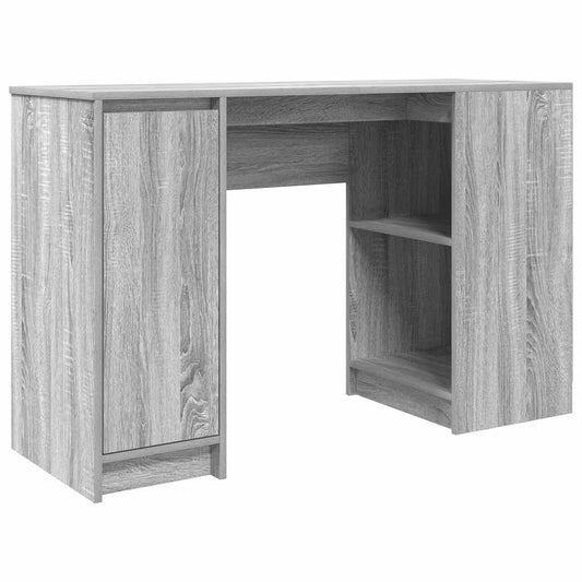 Schreibtisch Grau Sonoma 120x42x76 cm Holzwerkstoff