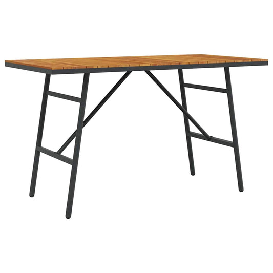 Esstisch Braun 110 x 55 x 62 cm Massivholz Akazie