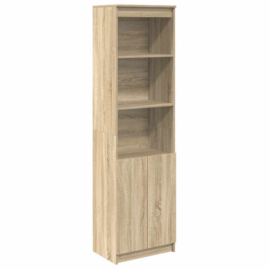 Highboard Sonoma-Eiche 50x35x180 cm Holzwerkstoff
