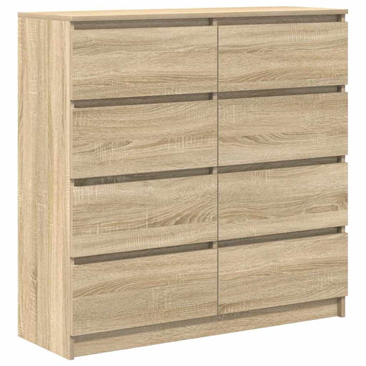 Sideboard Sonoma-Eiche 100x35x99 cm Holzwerkstoff