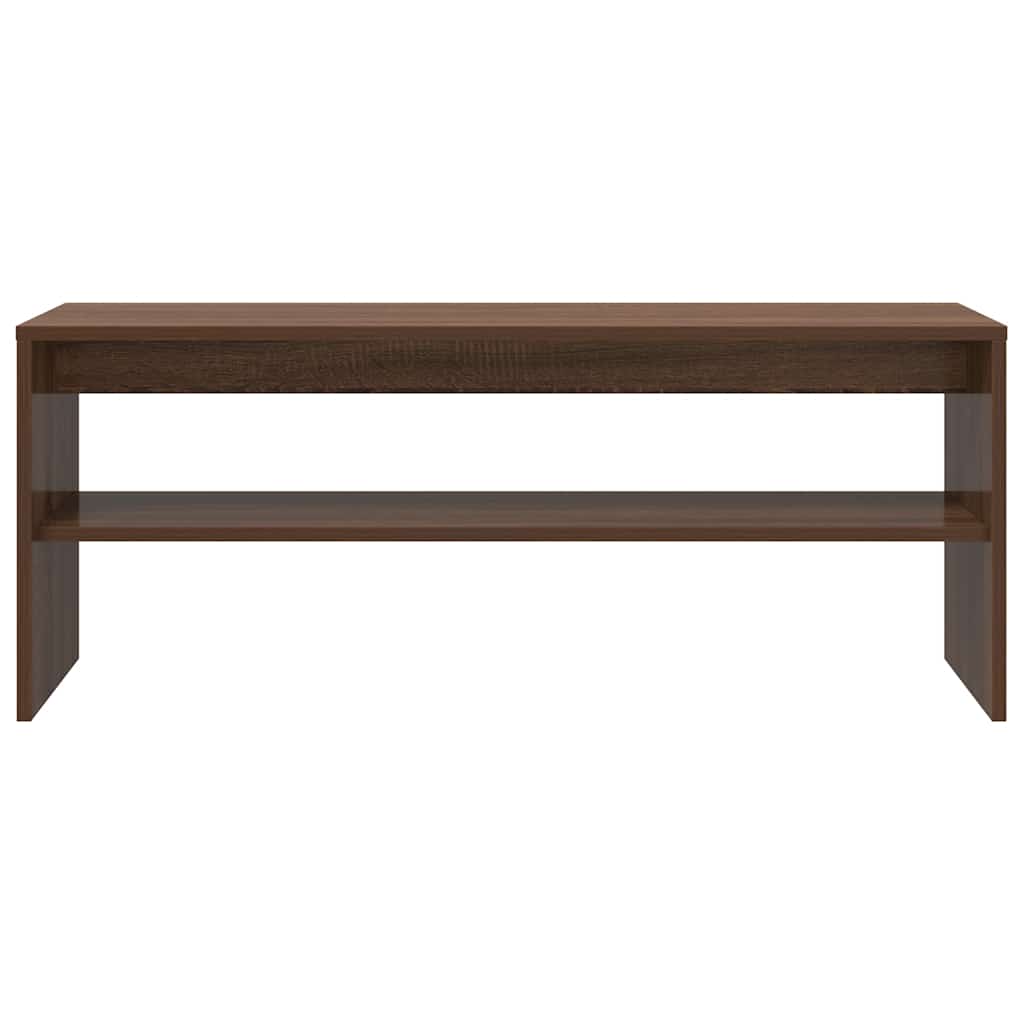 TV-skab Brun Eg Look 100x40x40 cm Træ Materiale