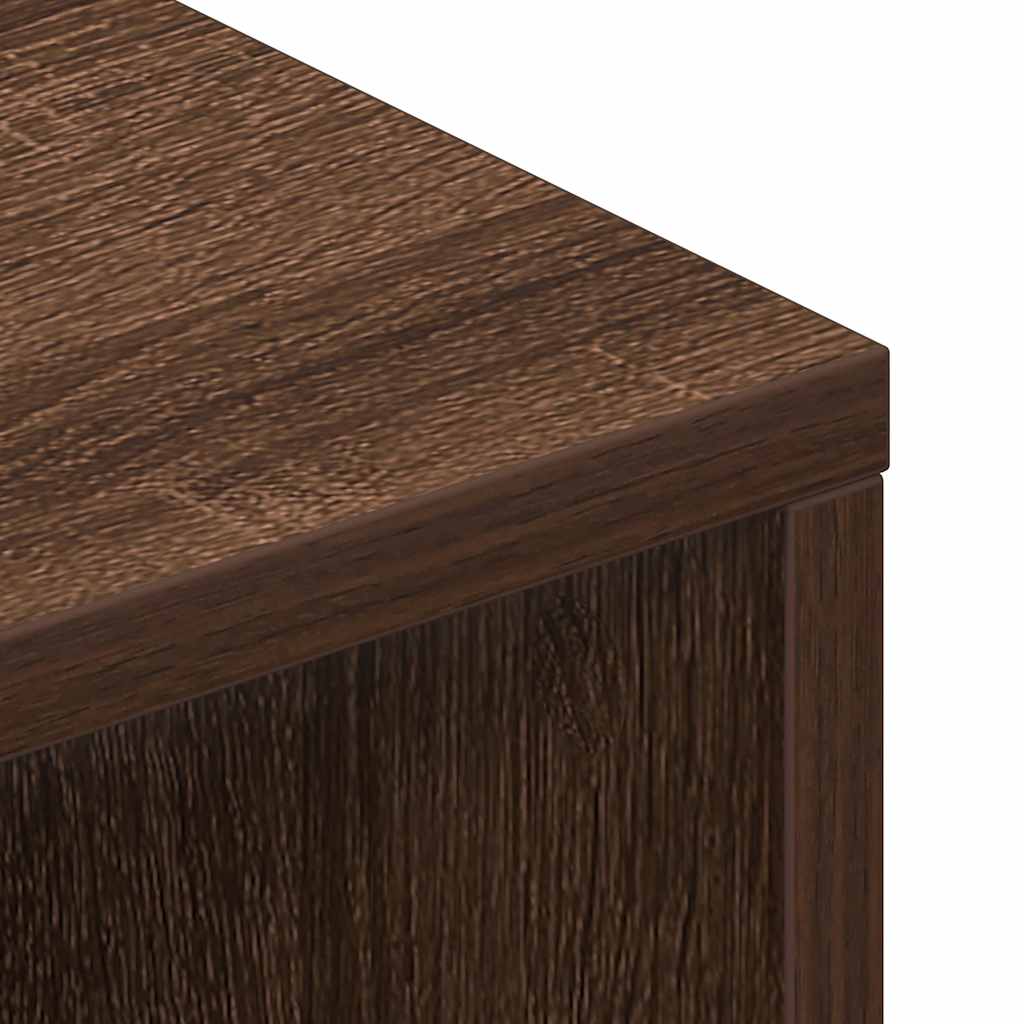 TV-skab Brun Eg Look 100x40x40 cm Træ Materiale