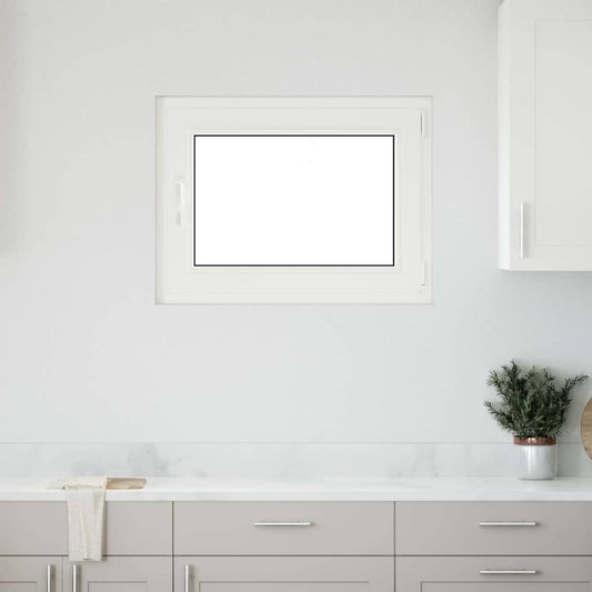 Kellerfenster "RISOR" 80x50 cm Drehkipp DIN Rechts Weiß