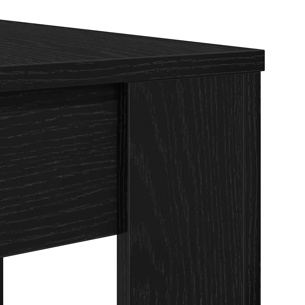 Spisebord Sort Eg Look 120x60x76 cm Træmateriale