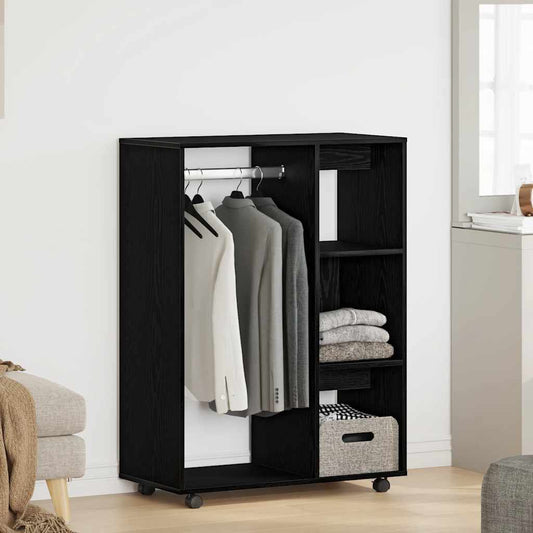 Kleiderschrank Schwarze Eiche 80 x 40 x 110 cm Holzwerkstoff