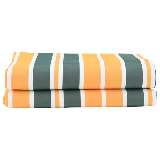 Markisen-Ersatzstoff Grün und Gelb 10 x 1,6 m Stoff