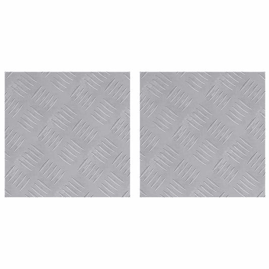 Rautenscheiben 2 pcs Silber 30 x 30 cm Aluminium