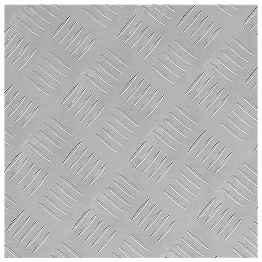 Rautenscheiben 2 pcs Silber 40 x 40 cm Aluminium