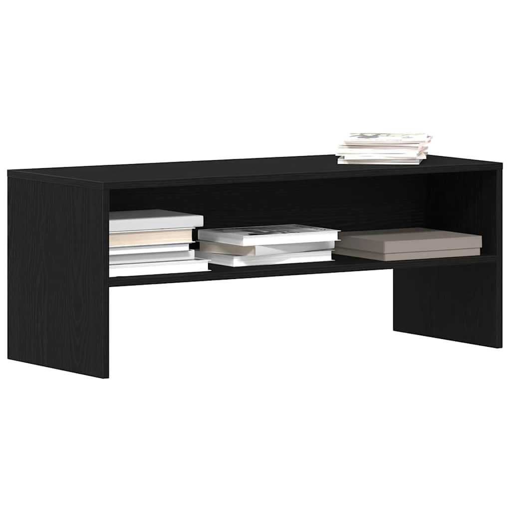 TV-skab Sort Eg Look 100x40x40 cm Træ Materiale