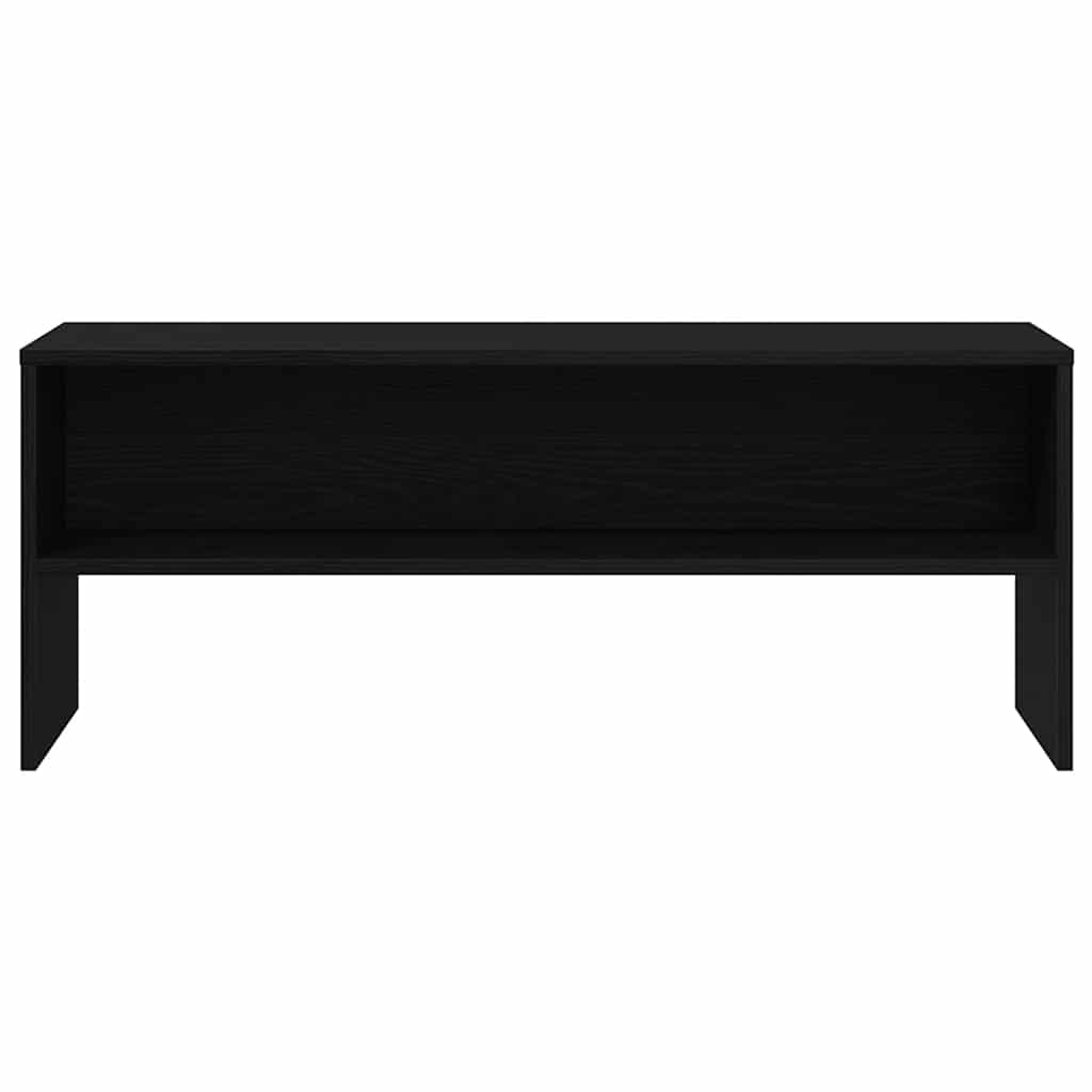 TV-skab Sort Eg Look 100x40x40 cm Træ Materiale
