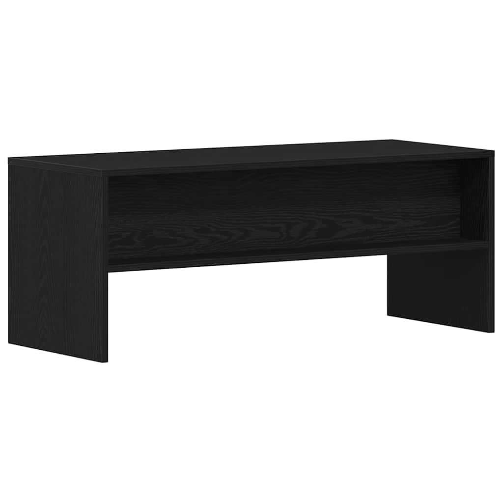 TV-skab Sort Eg Look 100x40x40 cm Træ Materiale