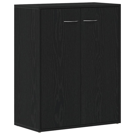 Sideboard Schwarze Eiche 60x30x75 cm Holzwerkstoff