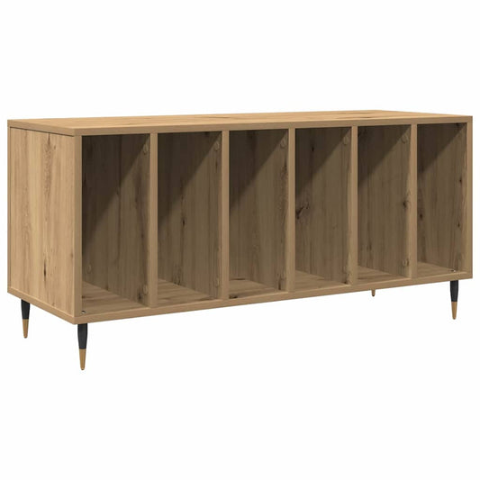Schallplattenschrank mit Regal Artisan-Eiche 100 x 38 x 48 cm