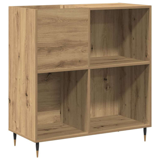 Schallplattenschrank mit Regal Artisan-Eiche 85 x 38 x 89 cm