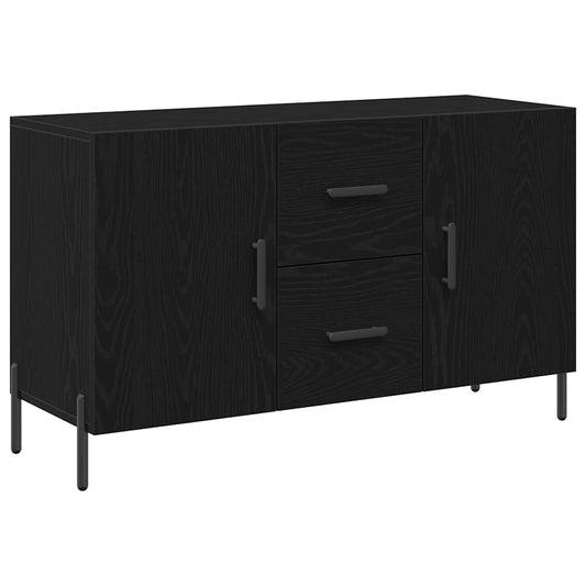 Sideboard Schwarze Eiche 100 x 36 x 60 cm Holzwerkstoff