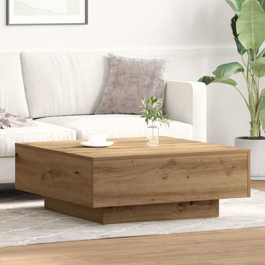 Couchtisch Artisan-Eiche 80 x 80 x 31 cm Holzwerkstoff