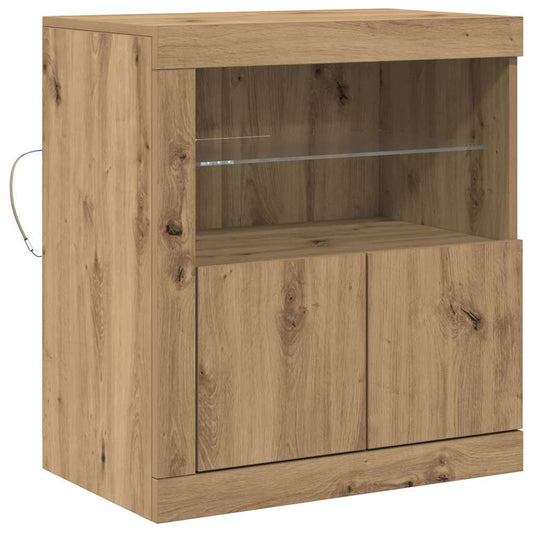 Sideboard Braun 60,5 x 37 x 67 cm Holzwerkstoff