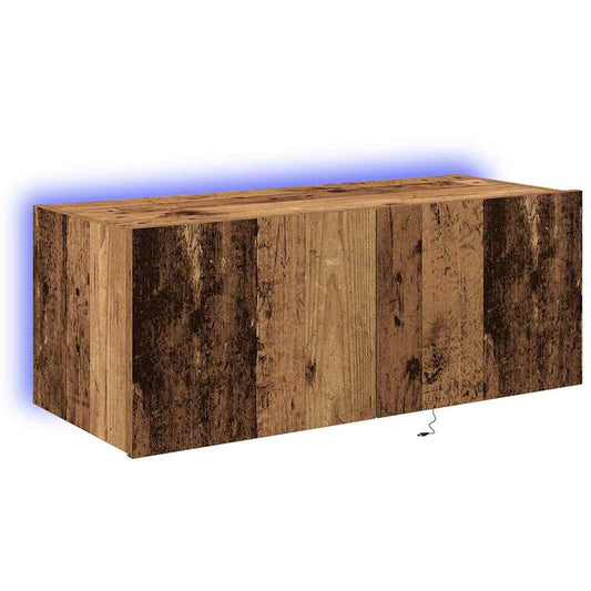 TV-Wandschrank Altholz 80 x 35 x 31 cm Holzwerkstoff