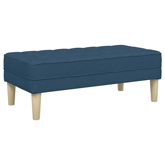 Bank Blau 113 x 57 x 39 cm Stoff