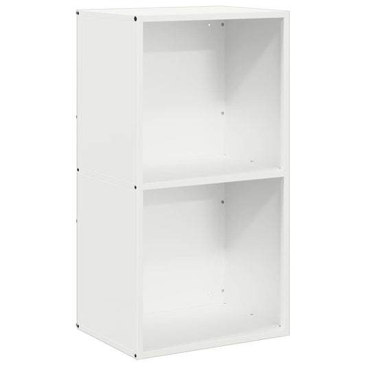 Brændestativ Hvid 40x30x75 cm Koldvalset stål