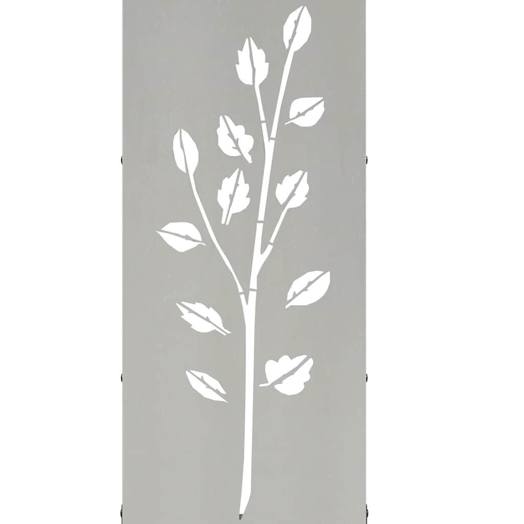 Brændestativ 40x30x80 cm rustfrit stål