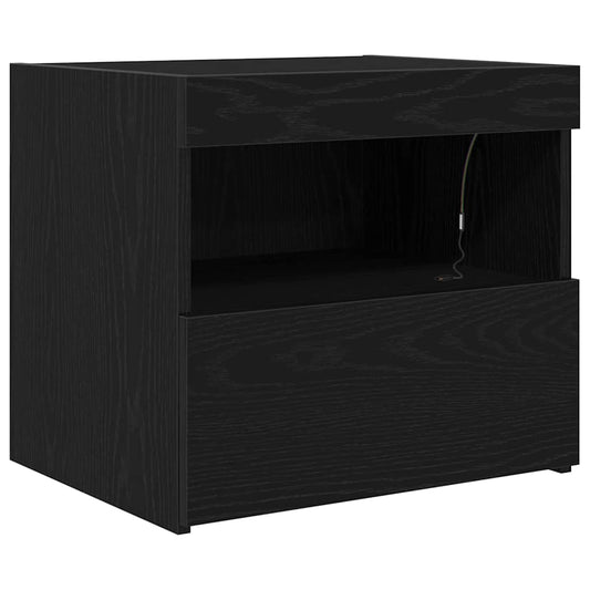 Nachtschrank Schwarze Eiche 50 x 40 x 45 cm Holzwerkstoff