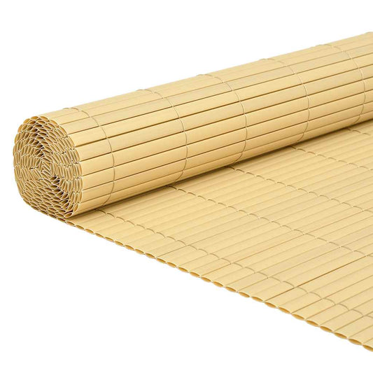 Gartenzaun Doppelseitig Gelb 1,8x3 m PVC