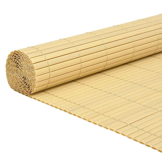 Gartenzaun Doppelseitig Gelb 1,8x5 m PVC