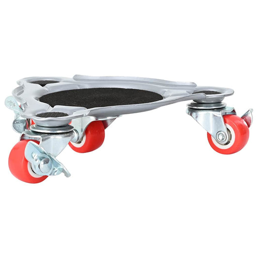 Möbelrollen 4 Stk. mit Heber 14,5x13,5x4 cm Stahl 400 kg