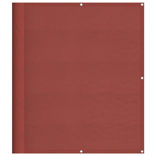 Balkon-Sichtschutz Terrakotta 120x1000cm 100 % Polyester-Oxford